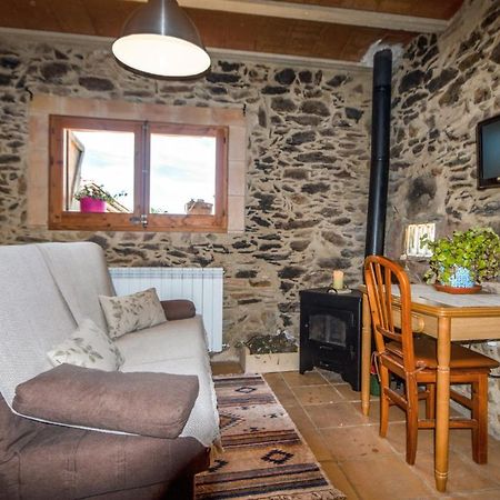 Apartamento duplex rural con chimenea y vistas panorámicas desde la cama Sant Marti Sacalm Exterior foto